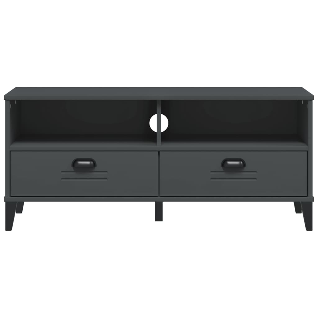 vidaXL TV Cabinet VIKEN Anthracite Grey Engineered Wood