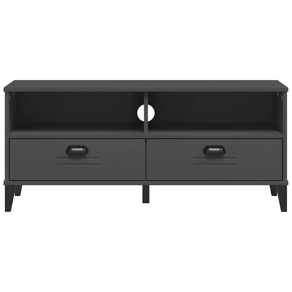 vidaXL TV Cabinet "VIKEN" Anthracite Grey Engineered Wood