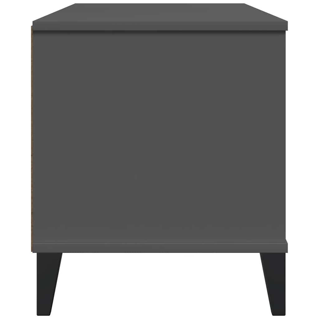vidaXL TV Cabinet VIKEN Anthracite Grey Engineered Wood
