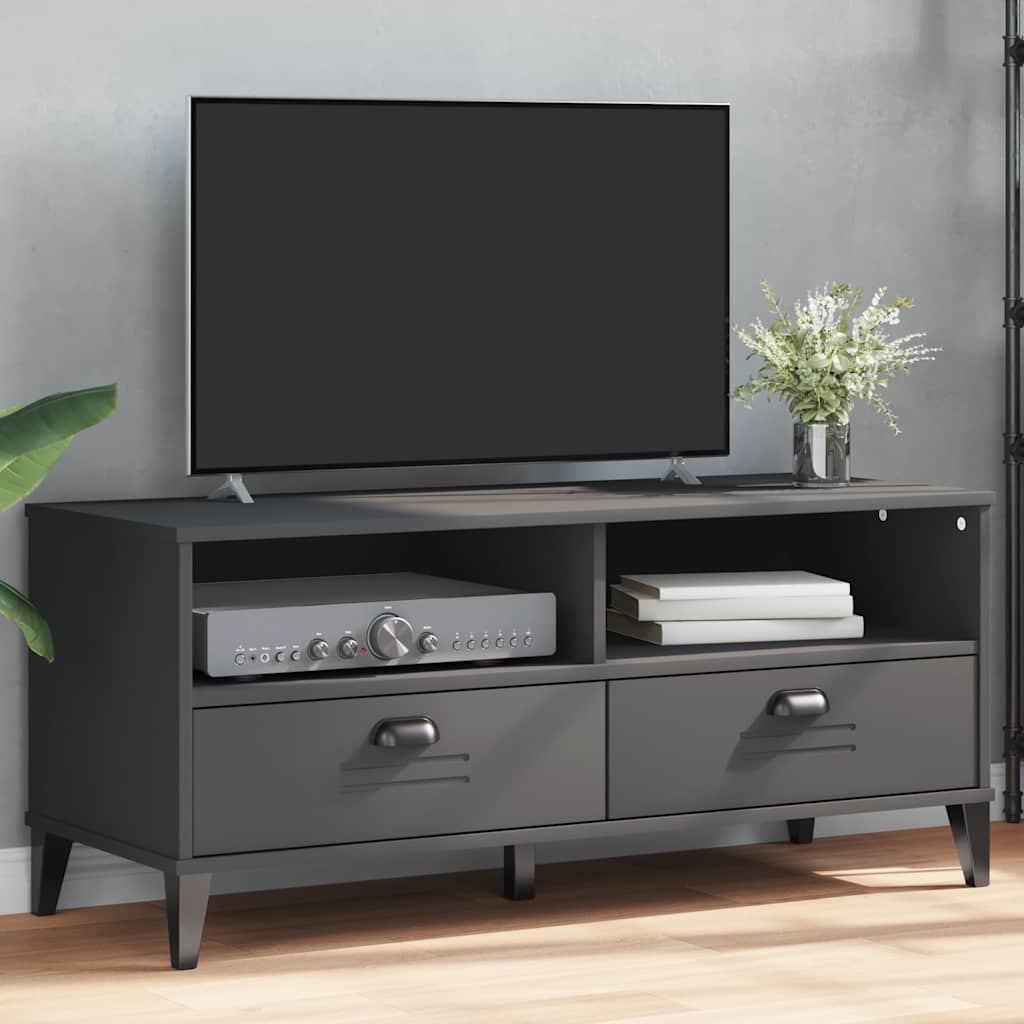 vidaXL TV Cabinet "VIKEN" Anthracite Grey Engineered Wood
