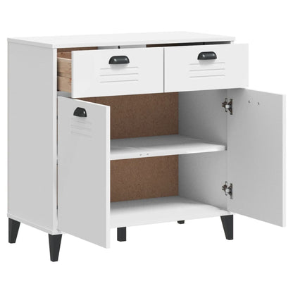 vidaXL Sideboard "VIKEN" White 80x40x80 cm Engineered Wood