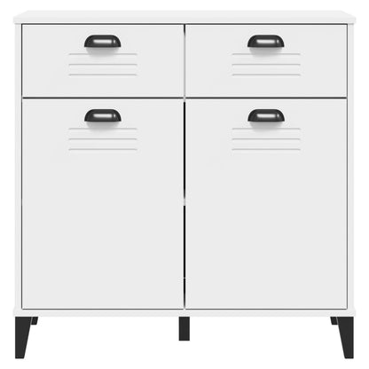 vidaXL Sideboard VIKEN White 80x40x80 cm Engineered Wood