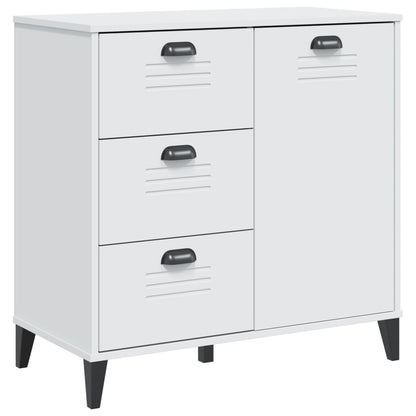 vidaXL Sideboard "VIKEN" White 80x40x80 cm Engineered Wood