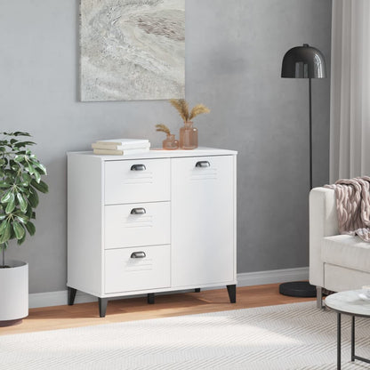 vidaXL Sideboard VIKEN White 80x40x80 cm Engineered Wood
