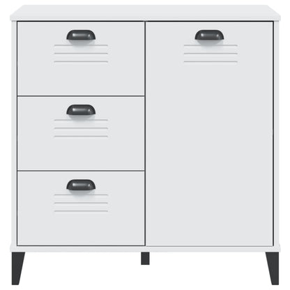 vidaXL Sideboard "VIKEN" White 80x40x80 cm Engineered Wood