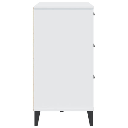 vidaXL Sideboard VIKEN White 80x40x80 cm Engineered Wood