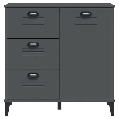 vidaXL Sideboard VIKEN Anthracite Grey 80x40x80 cm Engineered Wood