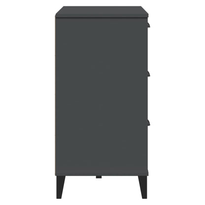 vidaXL Sideboard VIKEN Anthracite Grey 80x40x80 cm Engineered Wood
