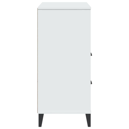vidaXL Bookcase "VIKEN" White 80x40x90 cm Engineered Wood