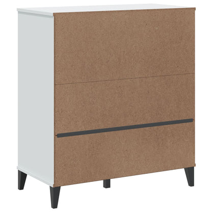 vidaXL Bookcase "VIKEN" White 80x40x90 cm Engineered Wood
