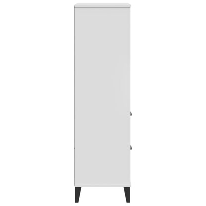 vidaXL Bookcase "VIKEN" White 60x35x123 cm Engineered Wood