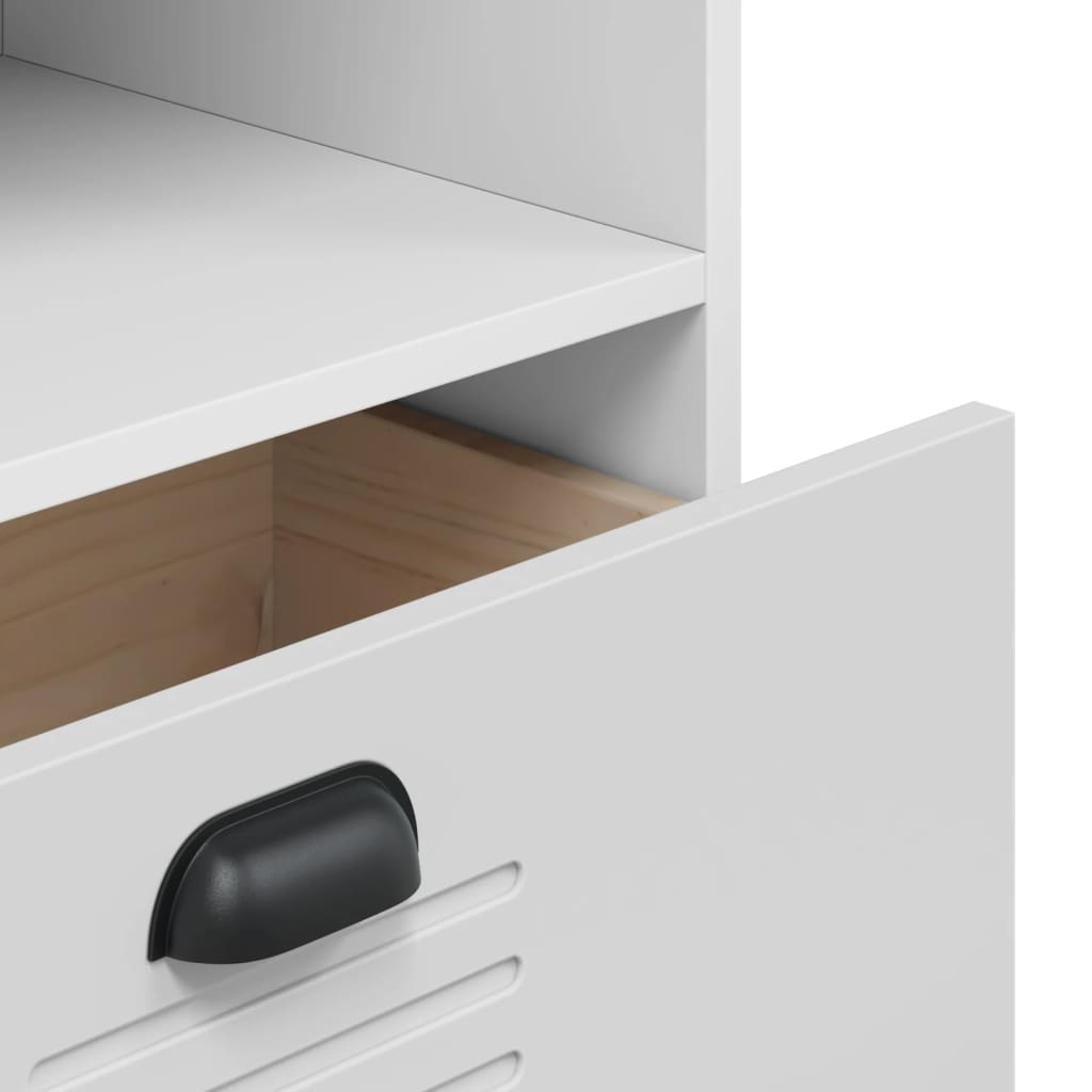 vidaXL Bookcase "VIKEN" White 60x35x123 cm Engineered Wood