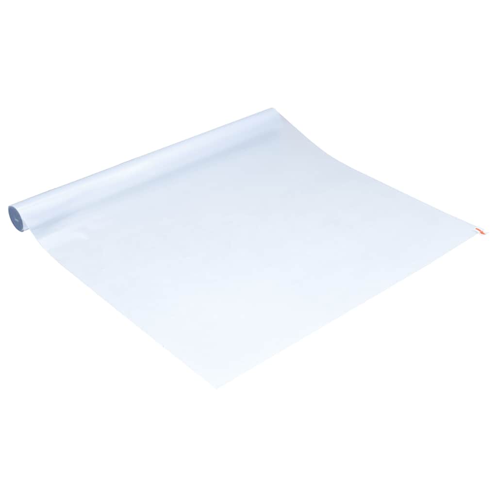 vidaXL Window Film Static Frosted Grey 45x1000 cm PVC