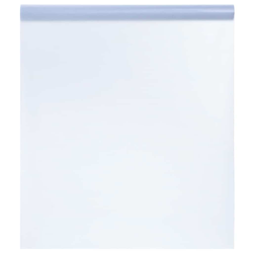 vidaXL Window Film Static Frosted Grey 45x2000 cm PVC