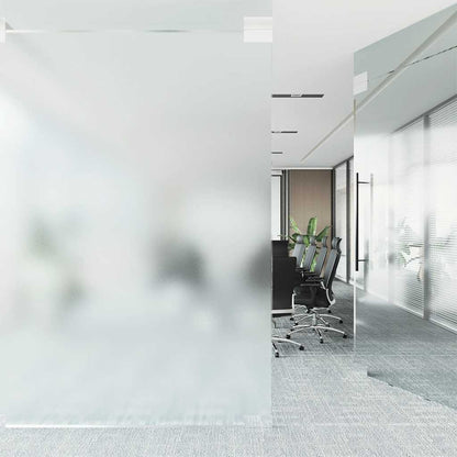 vidaXL Window Film Static Frosted Grey 90x2000 cm PVC
