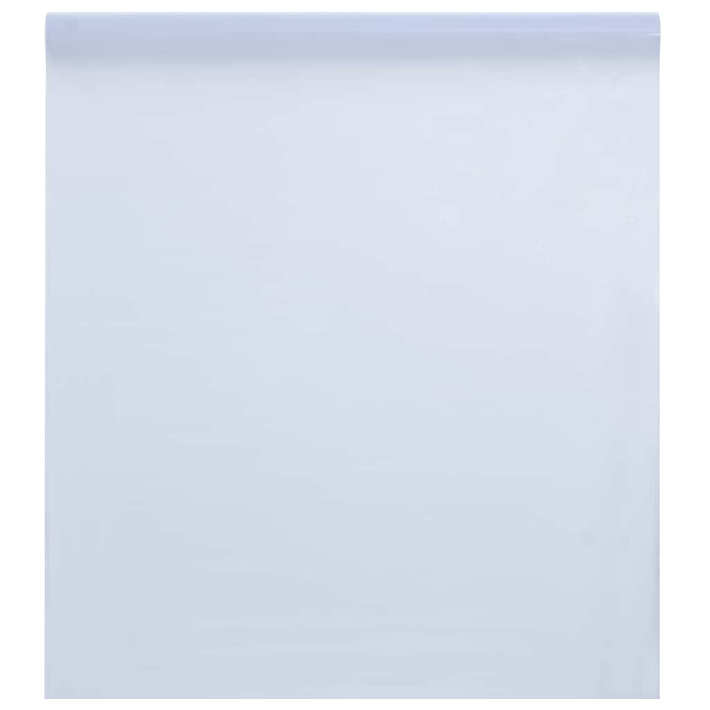 vidaXL Window Film Static Frosted White 45x2000 cm PVC