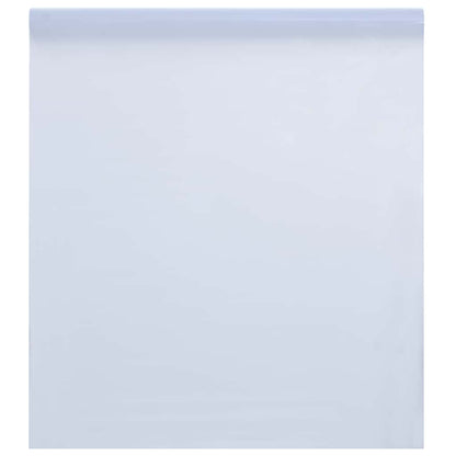 vidaXL Window Film Static Frosted White 45x2000 cm PVC