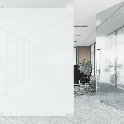 vidaXL Window Film Static Frosted White 90x1000 cm PVC