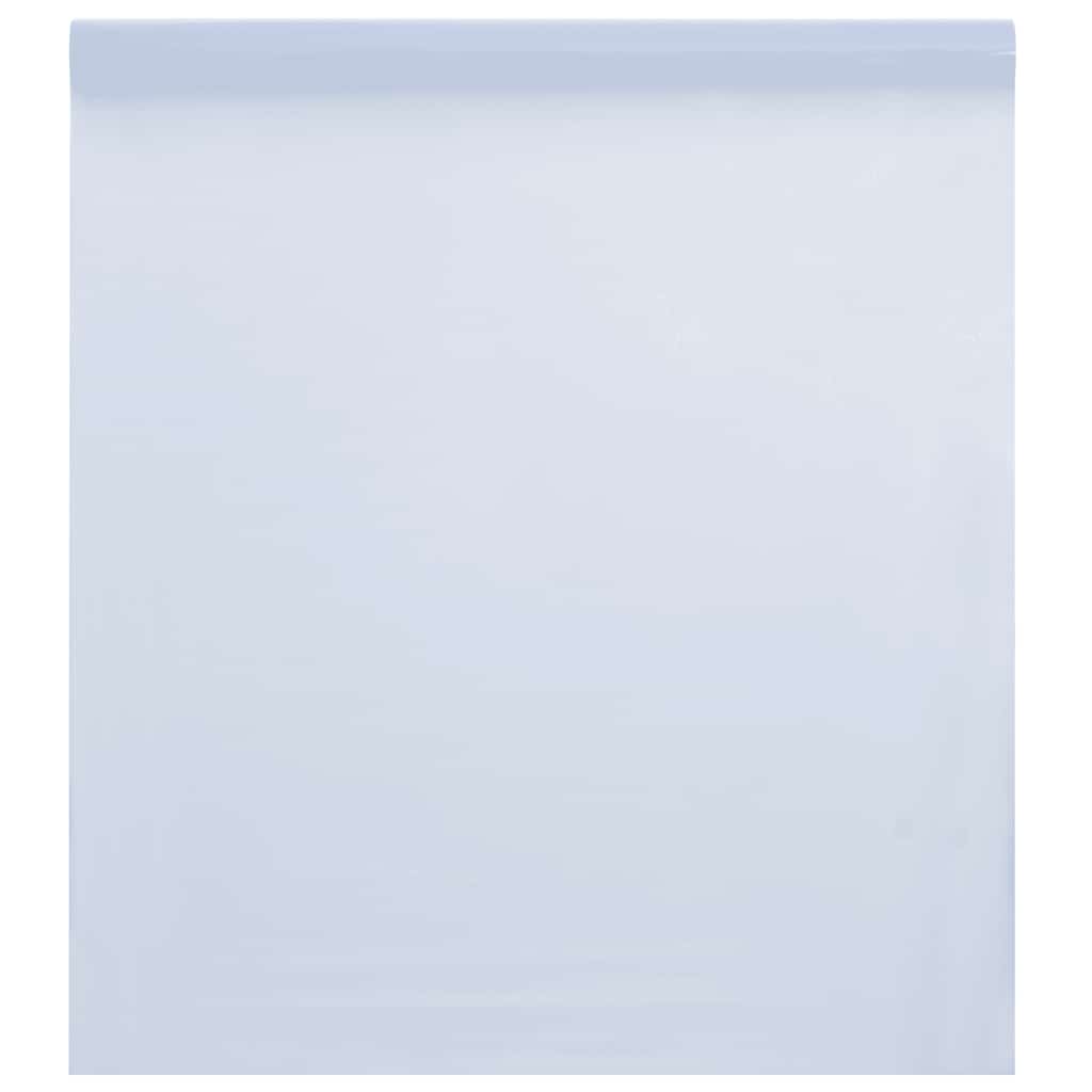 vidaXL Window Film Static Frosted White 90x2000 cm PVC