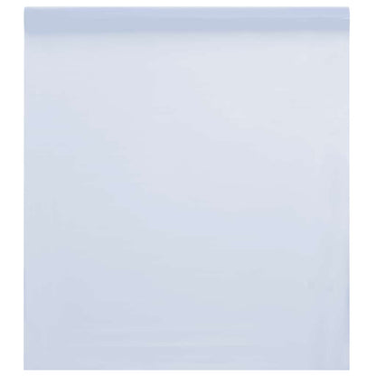 vidaXL Window Film Static Frosted White 90x2000 cm PVC