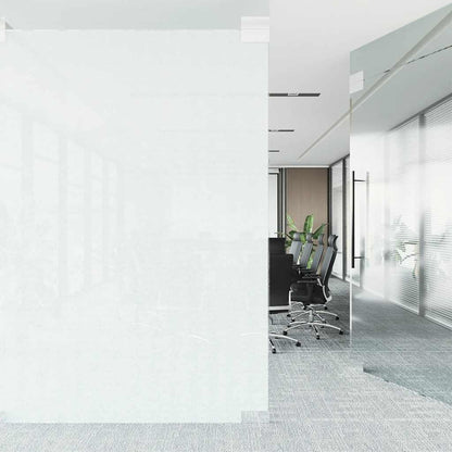 vidaXL Window Film Static Frosted White 90x2000 cm PVC