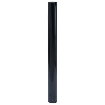 vidaXL Window Film Static Frosted Black 45x2000 cm PVC