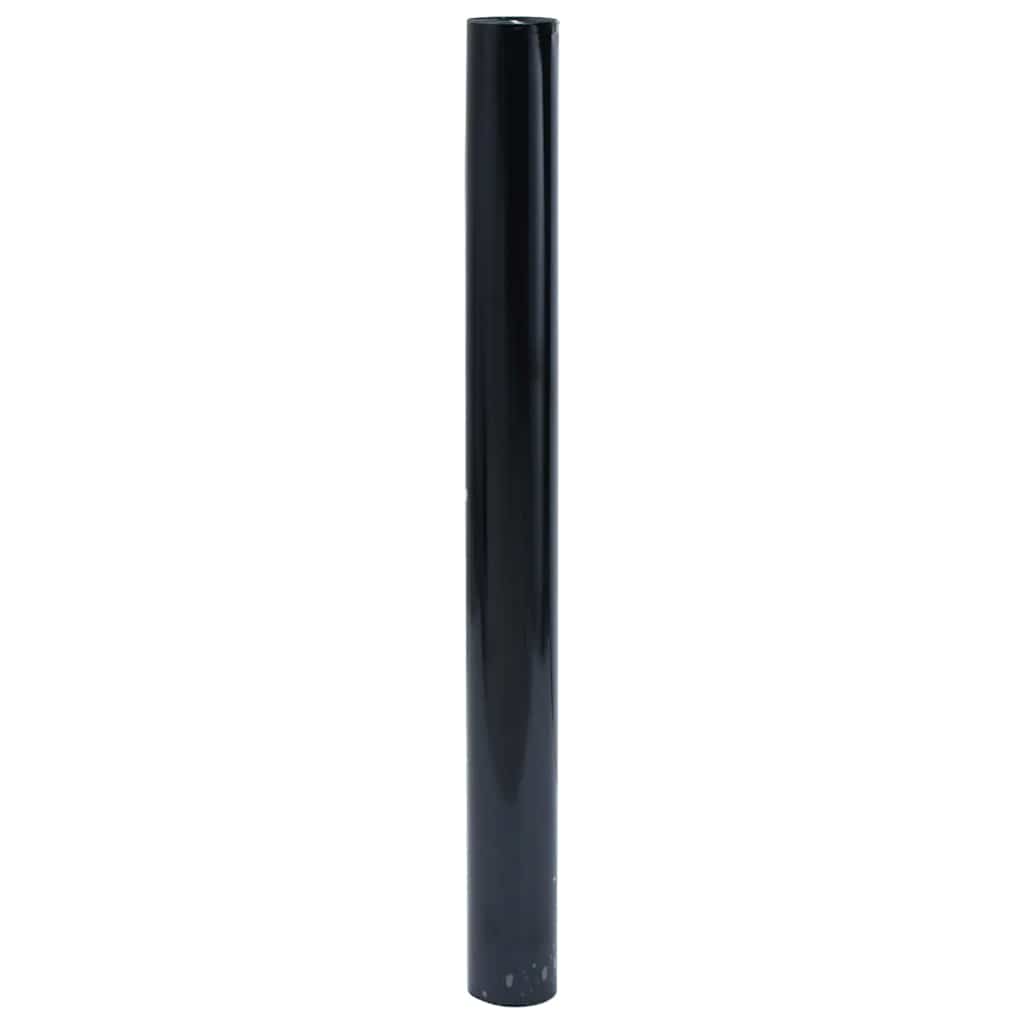 vidaXL Window Film Static Frosted Black 60x1000 cm PVC