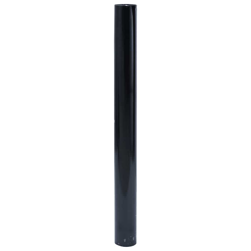 vidaXL Window Film Static Frosted Black 90x500 cm PVC