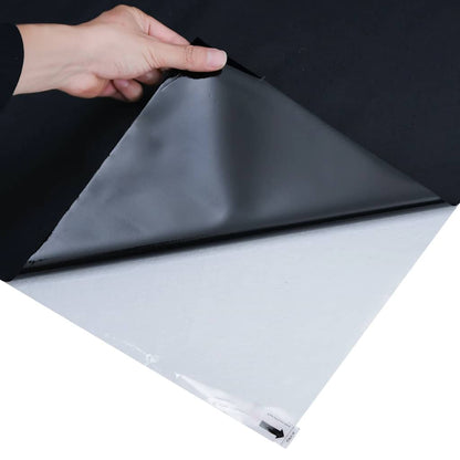 vidaXL Window Film Static Frosted Black 90x2000 cm PVC