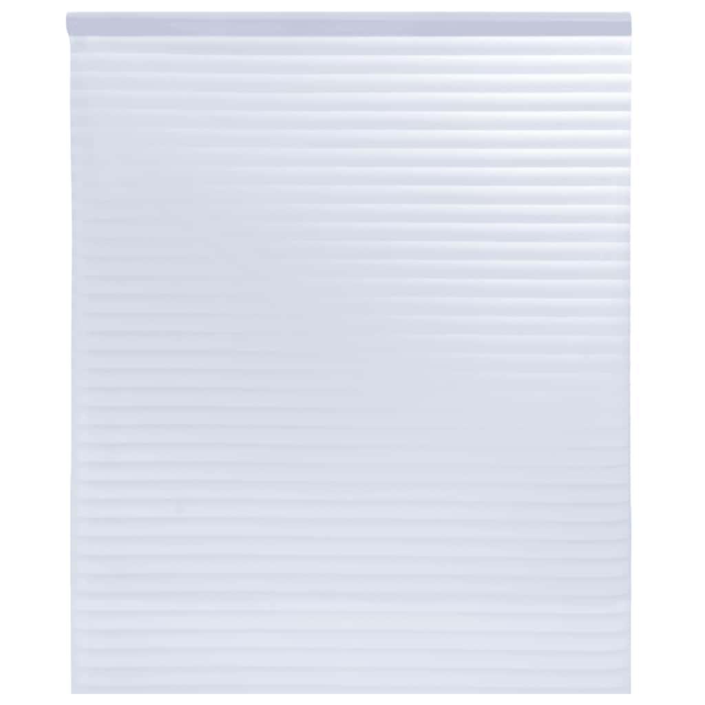 vidaXL Window Film Frosted Stripes Pattern 90x500 cm PVC