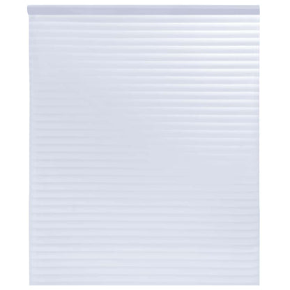 vidaXL Window Film Frosted Stripes Pattern 90x500 cm PVC