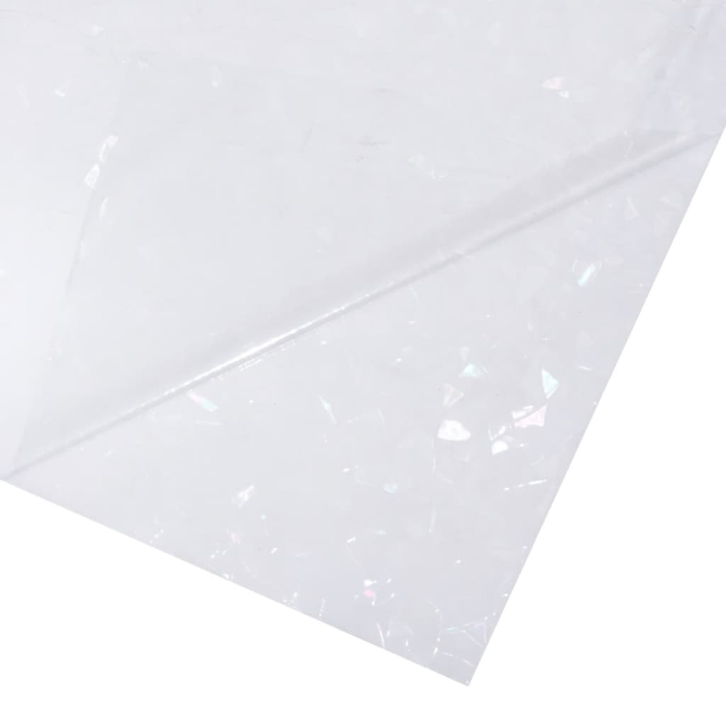 vidaXL Window Film Frosted 3D Rainbow Pattern 90x2000 cm PVC