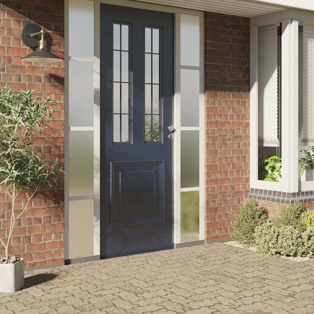 vidaXL Solar Film Static Reflective Effect Silver 45x500 cm PVC