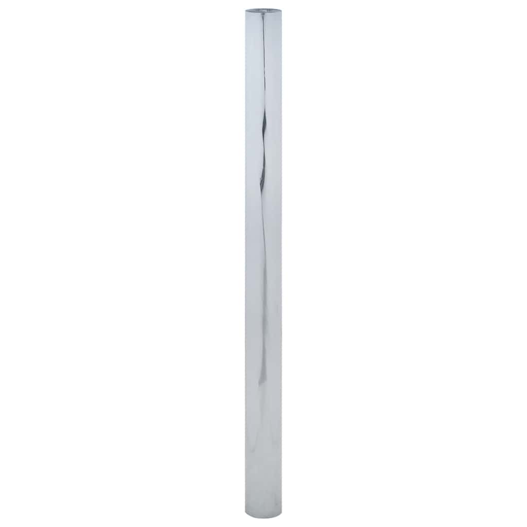 vidaXL Solar Film Static Reflective Effect Silver 60x500 cm PVC
