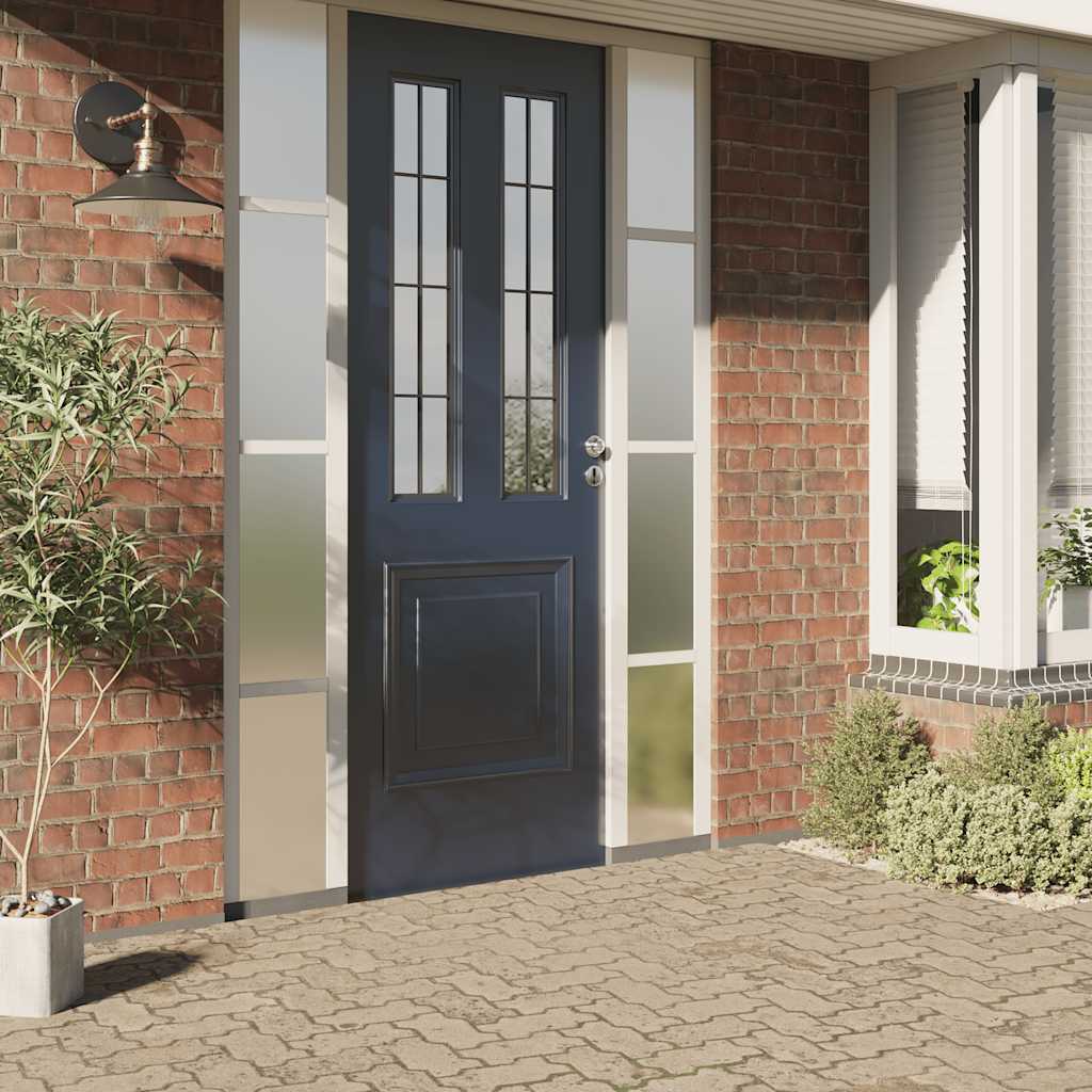 vidaXL Solar Film Static Reflective Effect Silver 60x1000 cm PVC