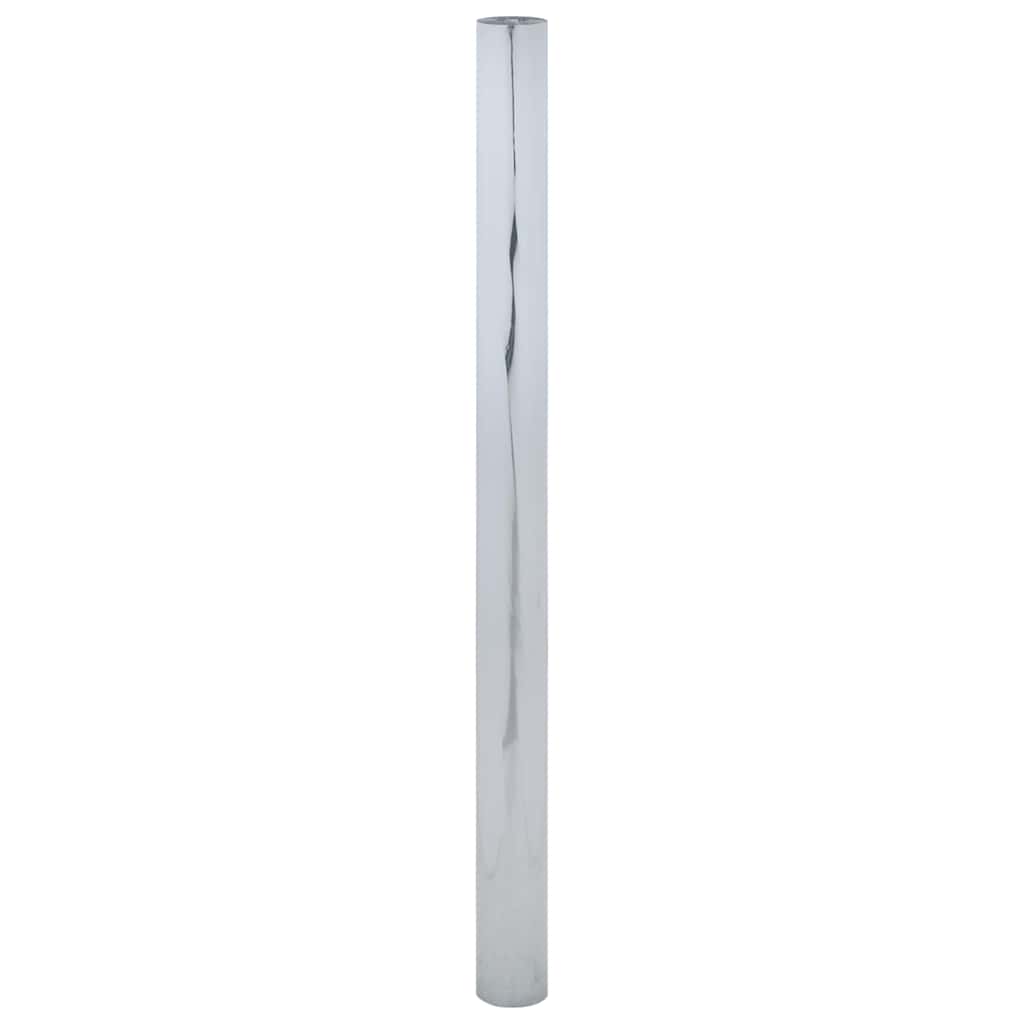 vidaXL Solar Film Static Reflective Effect Silver 60x1000 cm PVC