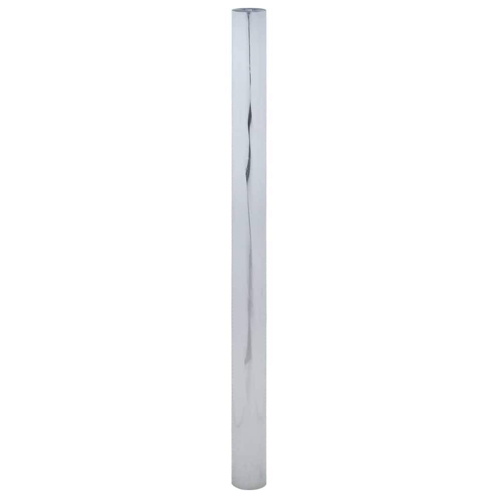 vidaXL Solar Film Static Reflective Effect Silver 90x500 cm PVC