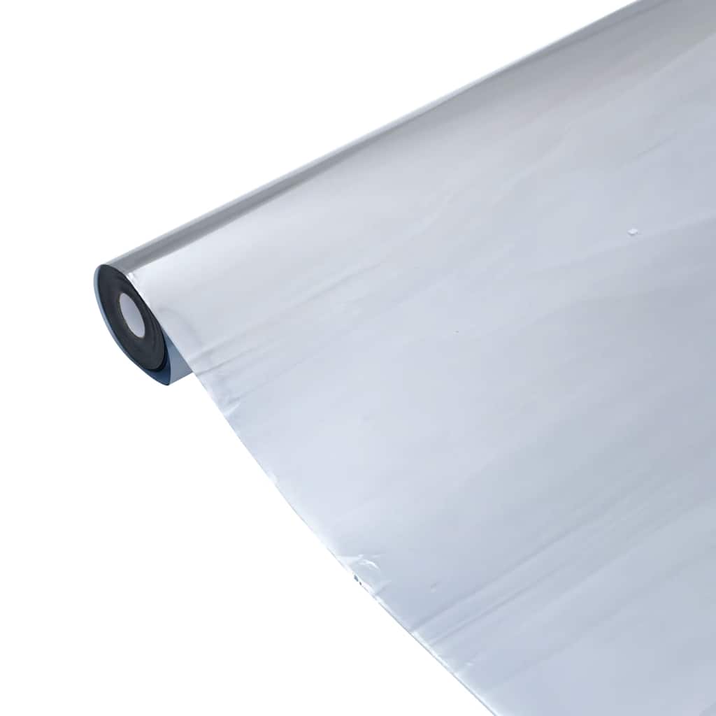 vidaXL Solar Film Static Reflective Effect Silver 90x500 cm PVC