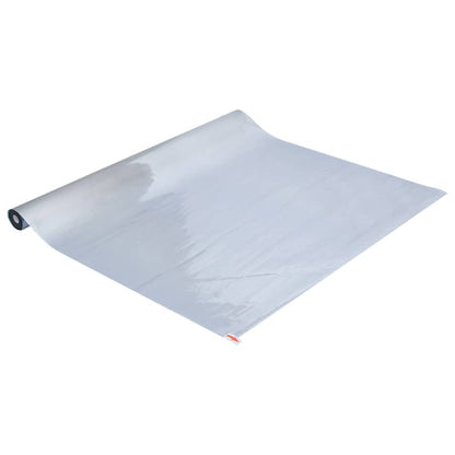vidaXL Solar Film Static Reflective Effect Silver 90x2000 cm PVC