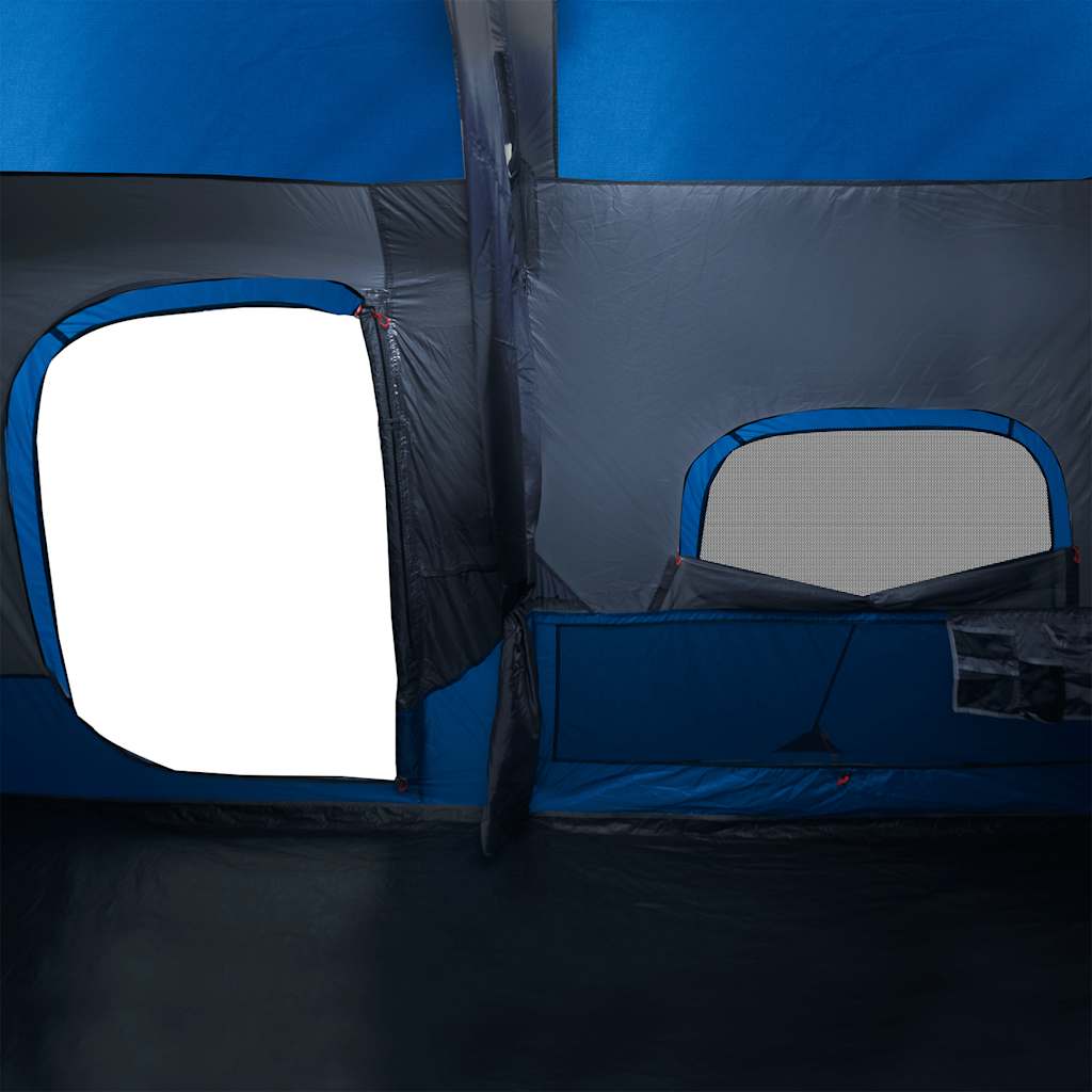 vidaXL Family Tent 9-Person Blue Quick Release Waterproof