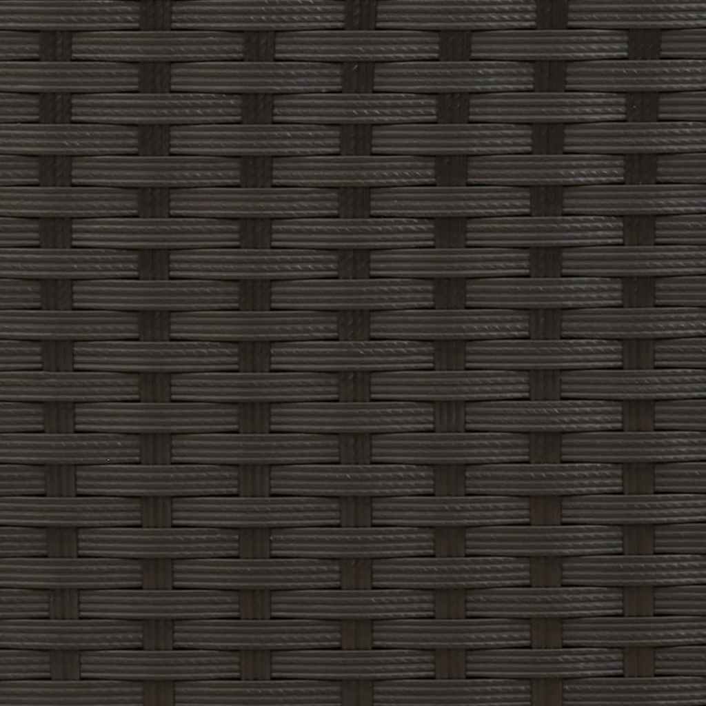 vidaXL Garden Sofa | Black