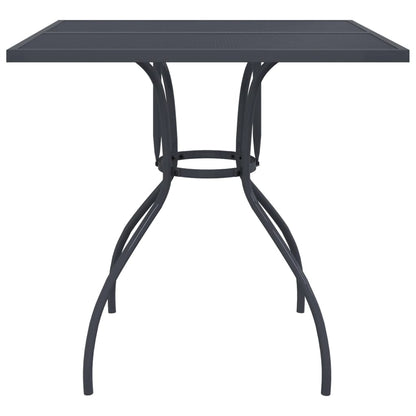 vidaXL Garden Dining Set | Anthracite | Expanded metal mesh | 5 Piece Set