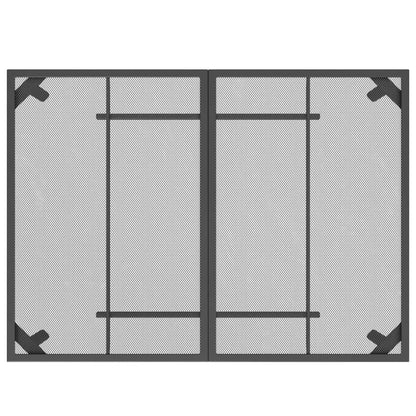 vidaXL Garden Dining Set | Anthracite | Metal mesh | Standard for outdoor dining