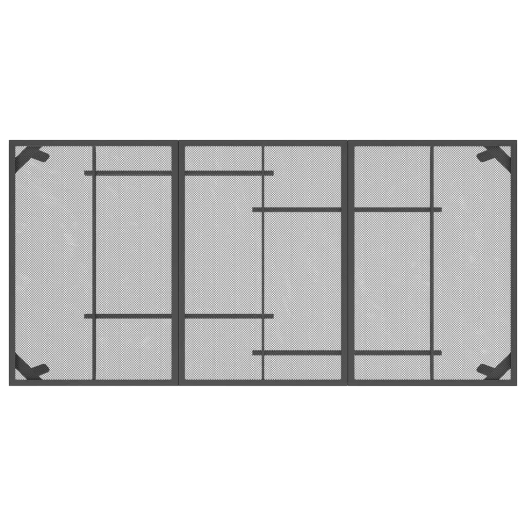 vidaXL Garden Dining Set | Anthracite | Expanded Metal Mesh with E-coating