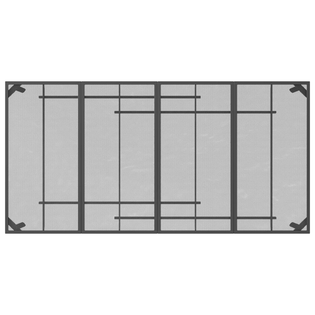 vidaXL Garden Dining Set | Anthracite | Metal mesh with e-coating finish | Large