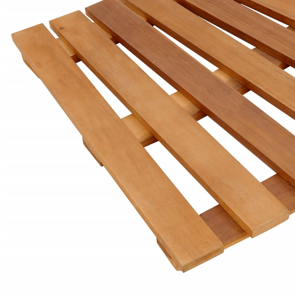 vidaXL Hot Tub Steps 2 pcs Solid Wood Acacia