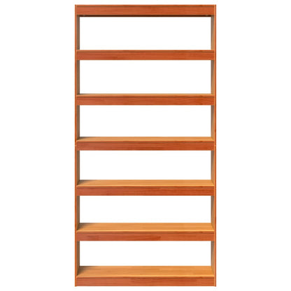 vidaXL Book Cabinet/Room Divider 100x30x199.5 cm Solid Wood Pine