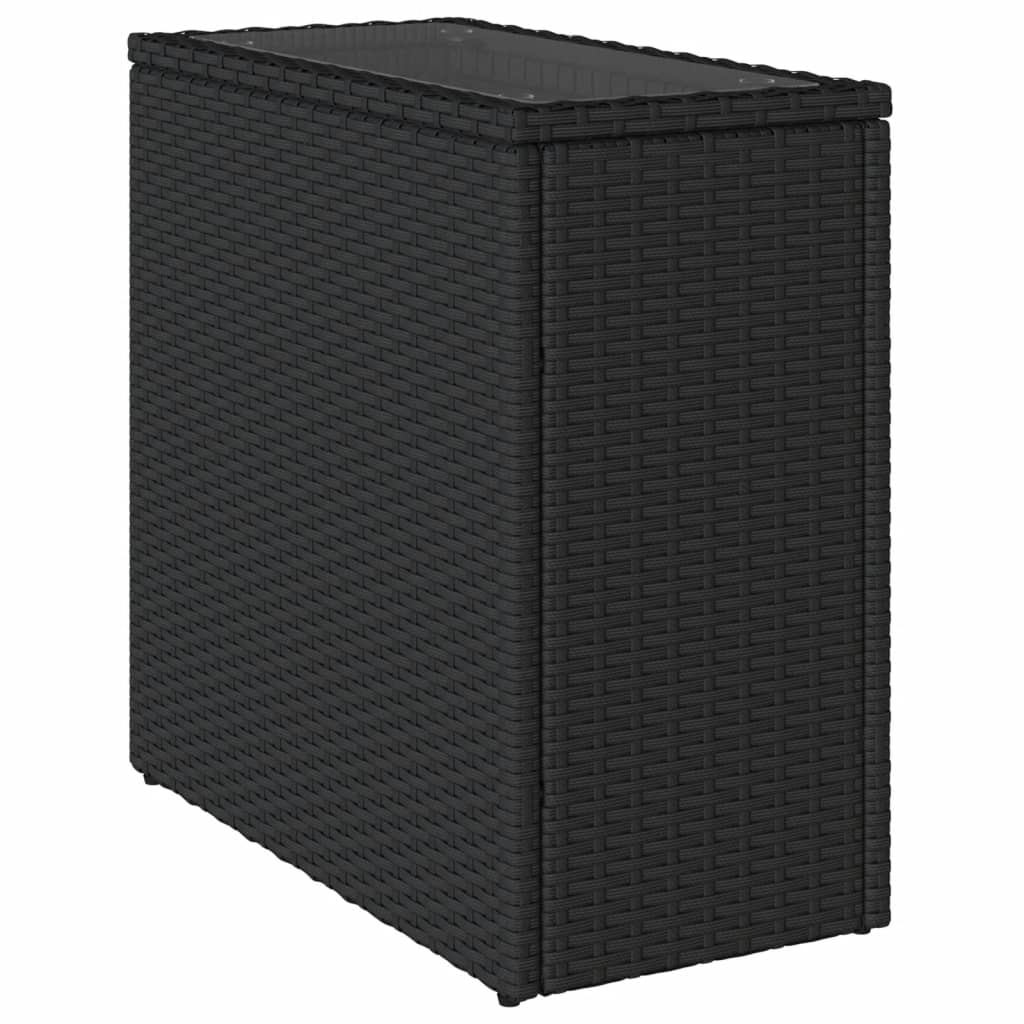 vidaXL Garden Side Table | Black