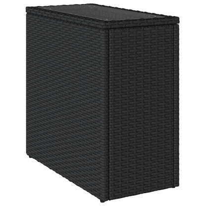 vidaXL Garden Side Table | Black