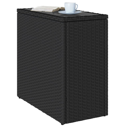 vidaXL Garden Side Table | Black
